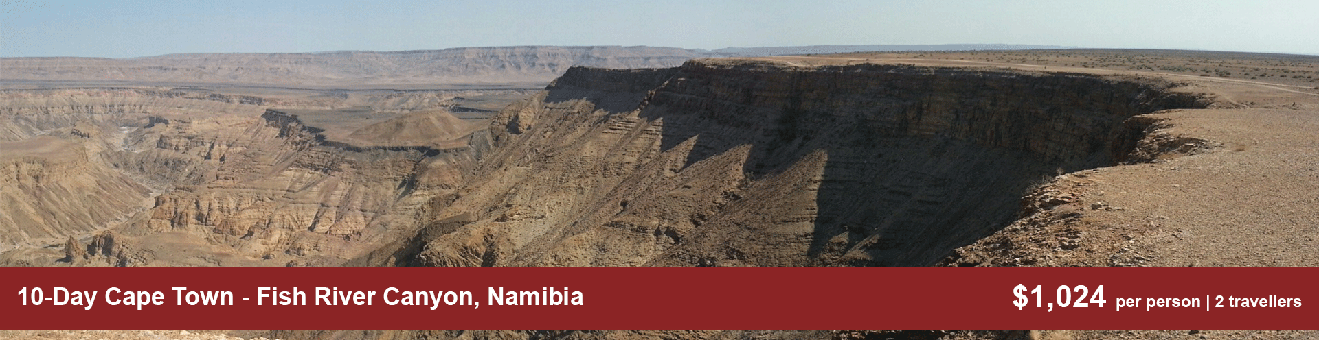10-Day Cape Town - Fish River Canyon, Namibia