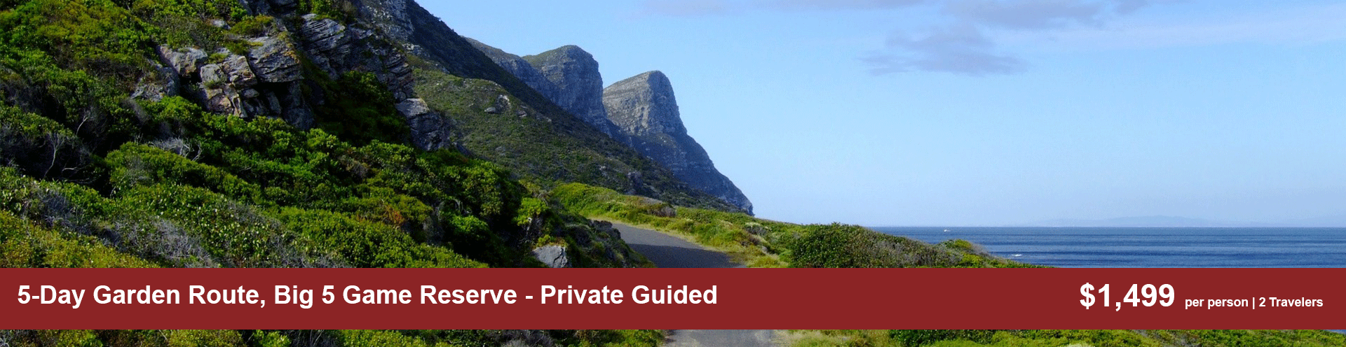 5-Day Garden Route, Big 5 Game Reserve - Private Guided